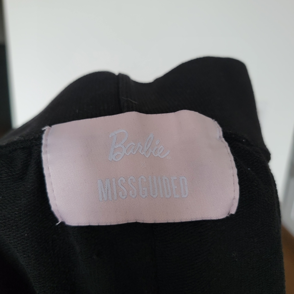 Missguided + Black Barbie Joggers - Picture 3 of 5